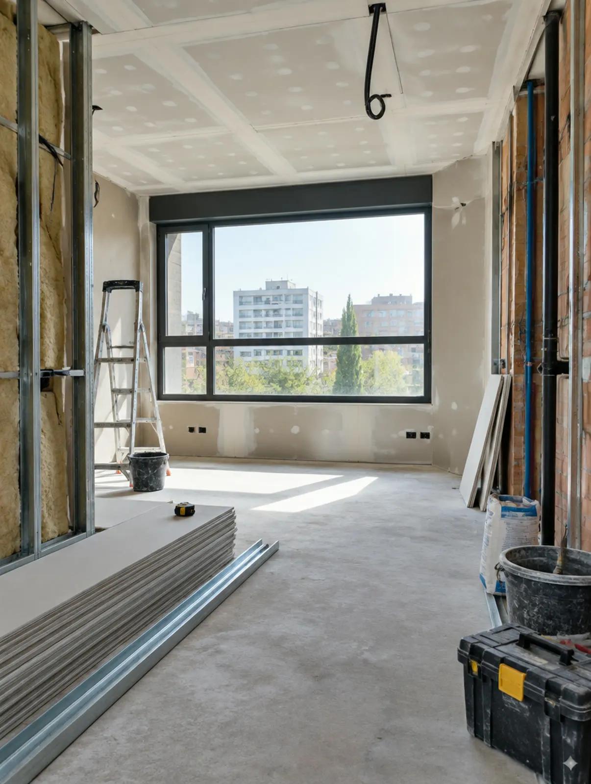 Vivienda en fase de reforma integral