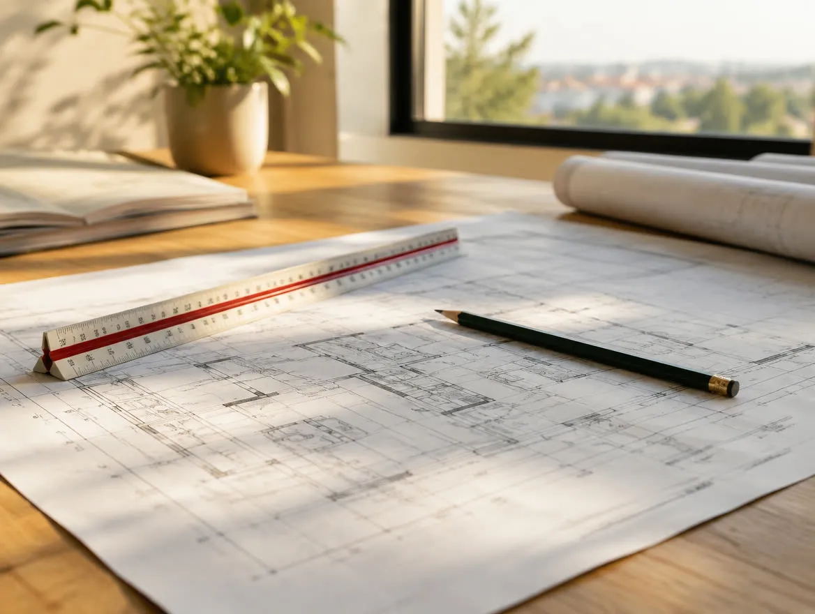 Documentación técnica: planos y cuaderno de trabajo — imagen conceptual